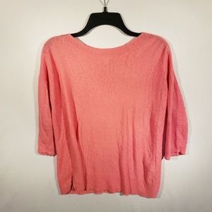 J. Jill lightweight linen 3/4 length shirt